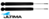 PAIR OF ULTIMA REAR GAS SHOCK ABSORBERS TO SUIT HONDA CIVIC FB LEA2 R18Z1 R20A5 1.5L 1.8L 2.0L I4