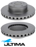 ULTIMA FRONT DISC BRAKE ROTOR SET TO SUIT HOLDEN LS1 L98 5.7L 6.0L V8