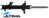 ULTIMA FRONT LEFT GAS SHOCK ABSORBER TO SUIT NISSAN PULSAR N15 GA16DE SR16VE 1.6L I4 WITHOUT ABS