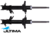 PAIR OF ULTIMA FRONT GAS SHOCK ABSORBERS FOR NISSAN PULSAR N15 GA15DE 1.5L I4 CHASSIS FN15 W/O ABS