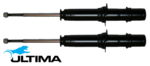 PAIR OF ULTIMA FRONT GAS SHOCK ABSORBERS TO SUIT HONDA CIVIC EJ D16Y D16Y7 D16Y8 1.6L I4