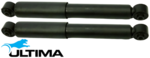 PAIR OF ULTIMA REAR GAS SHOCK ABSORBERS TO SUIT TOYOTA RAV4 ZSA42R ASA44R 2AR-FE 3ZR-FE 2.0L 2.5L I4