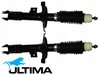 2 X FRONT GAS SHOCK ABSORBERS TO SUIT MITSUBISHI LANCER CF 4B12 2.4L I4 CHASSIS CY5A MANUAL TRANS.