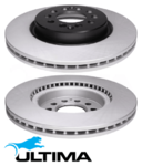 ULTIMA FRONT VENTED DISC BRAKE ROTOR SET TO SUIT MG ZS NSE 1.5L I4 OD 280MM