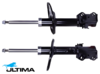 PAIR OF ULTIMA FRONT GAS SHOCK ABSORBERS TO SUIT TOYOTA TARAGO ACR50R 2AZ-FE 2.4L I4
