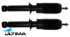 PAIR OF ULTIMA REAR GAS SHOCK ABSORBERS TO SUIT NISSAN PULSAR N16 QG18DE 1.8L I4 SEDAN ONLY