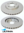 ULTIMA FRONT VENTED DISC BRAKE ROTOR SET TO SUIT HOLDEN CREWMAN VZ LS1 5.7L V8 4WD ONLY