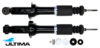 PAIR OF ULTIMA REAR GAS SHOCK ABSORBERS TO SUIT MITSUBISHI 4B40 4J12 4J11 4N14 1.5 2.0L 2.3L 2.4L I4
