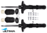 PAIR OF ULTIMA FRONT GAS SHOCK ABSORBERS TO SUIT HSV GTS VR VS VT VX VY LS1 304 STROKER 5.0L 5.7L V8