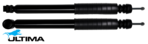 PAIR OF ULTIMA REAR GAS SHOCK ABSORBERS TO SUIT NISSAN PULSAR B17 C12 MRA8DE MR16DDT 1.6L 1.8L I4