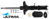 ULTIMA FRONT LEFT GAS SHOCK ABSORBER TO SUIT HSV XU6 VX L67 SUPERCHARGED 3.8L V6