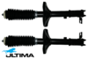 PAIR OF ULTIMA REAR GAS SHOCK ABSORBERS TO SUIT HYUNDAI EXCEL X3 G4FK 1.5L I4