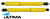 PAIR OF ULTIMA FRONT HEAVY DUTY SHOCK ABSORBERS TO SUIT LAND ROVER AJ20P6 AJ20D6 M51D25 2.5L 3.0L I6