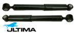 PAIR OF ULTIMA REAR HEAVY DUTY SHOCK ABSORBERS TO SUIT VOLKSWAGEN AMV BKK 2.8L 3.2L V6