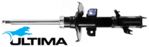 ULTIMA FRONT LEFT GAS SHOCK ABSORBER TO SUIT MAZDA2 DE ZY 1.5L I4