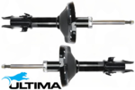 PAIR OF ULTIMA FRONT GAS SHOCK ABSORBERS TO SUIT SUBARU FORESTER SH S12 EJ205 EJ255 EE20 2.0L 2.5 F4