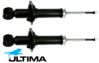 PAIR OF ULTIMA REAR GAS SHOCK ABSORBERS TO SUIT HONDA CR-V RE K24A 2.4L I4 4WD ONLY
