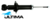 ULTIMA REAR GAS SHOCK ABSORBER TO SUIT HONDA CR-V RE K24A 2.4L I4 4WD ONLY