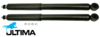 PAIR OF ULTIMA REAR GAS SHOCK ABSORBERS TO SUIT MAZDA TRIBUTE 5Z CU YU YF L3 2.0L 2.3L I4