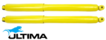 PAIR OF ULTIMA REAR HEAVY DUTY SHOCK ABSORBERS TO SUIT FORD F-250 415 6.8L V10