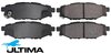 ULTIMA REAR BRAKE PAD SET TO SUIT SUBARU EZ30D EZ36D 3.0L 3.6L F6