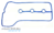 PLATINUM RHS ROCKER COVER GASKET TO SUIT TOYOTA 1GR-FE 4.0L V6
