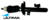 2 X ULTIMA FRONT GAS SHOCK ABSORBER TO SUIT MAZDA Z6 ZY-VE L3-VE L3-VDT L3 L5 1.5L 1.6L 2.3L 2.5L I4