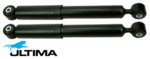PAIR OF ULTIMA REAR HEAVY DUTY SHOCK ABSORBERS TO SUIT VOLKSWAGEN AXC BRR BRS CAAB CAAC 1.9L 2.0L I4