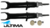 PAIR OF ULTIMA FRONT GAS SHOCK ABSORBERS TO SUIT FPV GT COBRA BF BOSS 302 5.4L V8