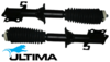 PAIR OF ULTIMA FRONT GAS SHOCK ABSORBERS TO SUIT MAZDA 121 DW B3M1 B5 1.3L 1.5L I4 WITHOUT ABS