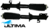 PAIR OF ULTIMA FRONT GAS SHOCK ABSORBERS TO SUIT MAZDA 121 DW B3M1 B5 1.3L 1.5L I4 WITHOUT ABS