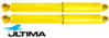 PAIR OF ULTIMA REAR HEAVY DUTY SHOCK ABSORBERS TO SUIT VOLKSWAGEN AMAROK 2H CDBA CDCA CNFB 2.0L I4