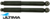 PAIR OF ULTIMA REAR GAS SHOCK ABSORBERS FOR MITSUBISHI MAGNA TH TJ TL TW 6G72 6G74 3.0 3.5L V6 WAGON