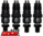 SET OF 4 MACE FUEL INJECTORS TO SUIT TOYOTA HIACE LY111R LY151R LY161R LY101R 3L DIESEL 2.8L I4
