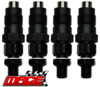 SET OF 4 MACE FUEL INJECTORS TO SUIT TOYOTA HILUX LN147R LN152R LN167R LN172R LN179R 5L-E 3.0L I4