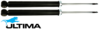 PAIR OF ULTIMA REAR GAS SHOCK ABSORBERS TO SUIT MAZDA AXELA BL L3-VDT PE-VPS 2.0L 2.3L I4