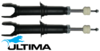 PAIR OF ULTIMA FRONT GAS SHOCK ABSORBERS TO SUIT FPV FORCE 6 BF BARRA 270T TURBO 4.0L I6