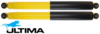 PAIR OF ULTIMA REAR HEAVY DUTY SHOCK ABSORBERS TO SUIT JEEP COMMANDER XH EXL TURBO DIESEL 3.0L V6