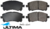 ULTIMA FRONT BRAKE PADS TO SUIT SUBARU LIBERTY BD BE BG BH EJ25D EJ201 EJ251 EJ208 EJ206 2.0L 2.5 F4