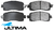 ULTIMA FRONT BRAKE PAD SET TO SUIT SUBARU FB20 FB20D FB20W FB20C 2.0L F4