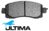 ULTIMA FRONT BRAKE PAD SET TO SUIT SUBARU LEVORG VM FB16 FB16E TURBO 1.6L F4