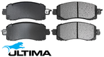 ULTIMA FRONT BRAKE PAD SET TO SUIT SUBARU OUTBACK BT FA24E TURBO 2.4L F4