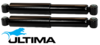 PAIR OF ULTIMA REAR GAS SHOCK ABSORBERS TO SUIT HOLDEN Z14XEP Z16SE Z22SE 1.4L 1.6L 2.2L I4