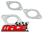 MACE EXHAUST MANIFOLD GASKETS TO SUIT SUBARU FORESTER SG SH S11 S12 EJ255 2.5L F4 AUTOMATIC TRANS.