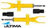 PAIR OF ULTIMA FRONT GAS SHOCK ABSORBERS TO SUIT VOLKSWAGEN AMAROK 2H DDXC DDXD DDXE 3.0L V6