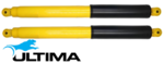 PAIR OF ULTIMA REAR GAS SHOCK ABSORBERS TO SUIT VOLKSWAGEN AMAROK NF DXWA TURBO DIESEL 3.0L V6