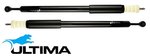 PAIR OF ULTIMA REAR GAS SHOCK ABSORBERS TO SUIT MAZDA3 BL R2T TURBO DIESEL 2.2L I4