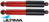 2 X REAR SPORTS SHOCK ABSORBER TO SUIT FORD FALCON BA BF BARRA 220 230 5.4L V8 SEDAN ONLY