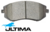 ULTIMA FRONT BRAKE PAD SET TO SUIT SUBARU XV GP FB20A 2.0L F4