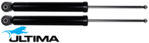 PAIR OF ULTIMA REAR GAS SHOCK ABSORBERS TO SUIT HOLDEN CRUZE JG JH Z20S1 Z20D1 TURBO DIESEL 2.0L I4